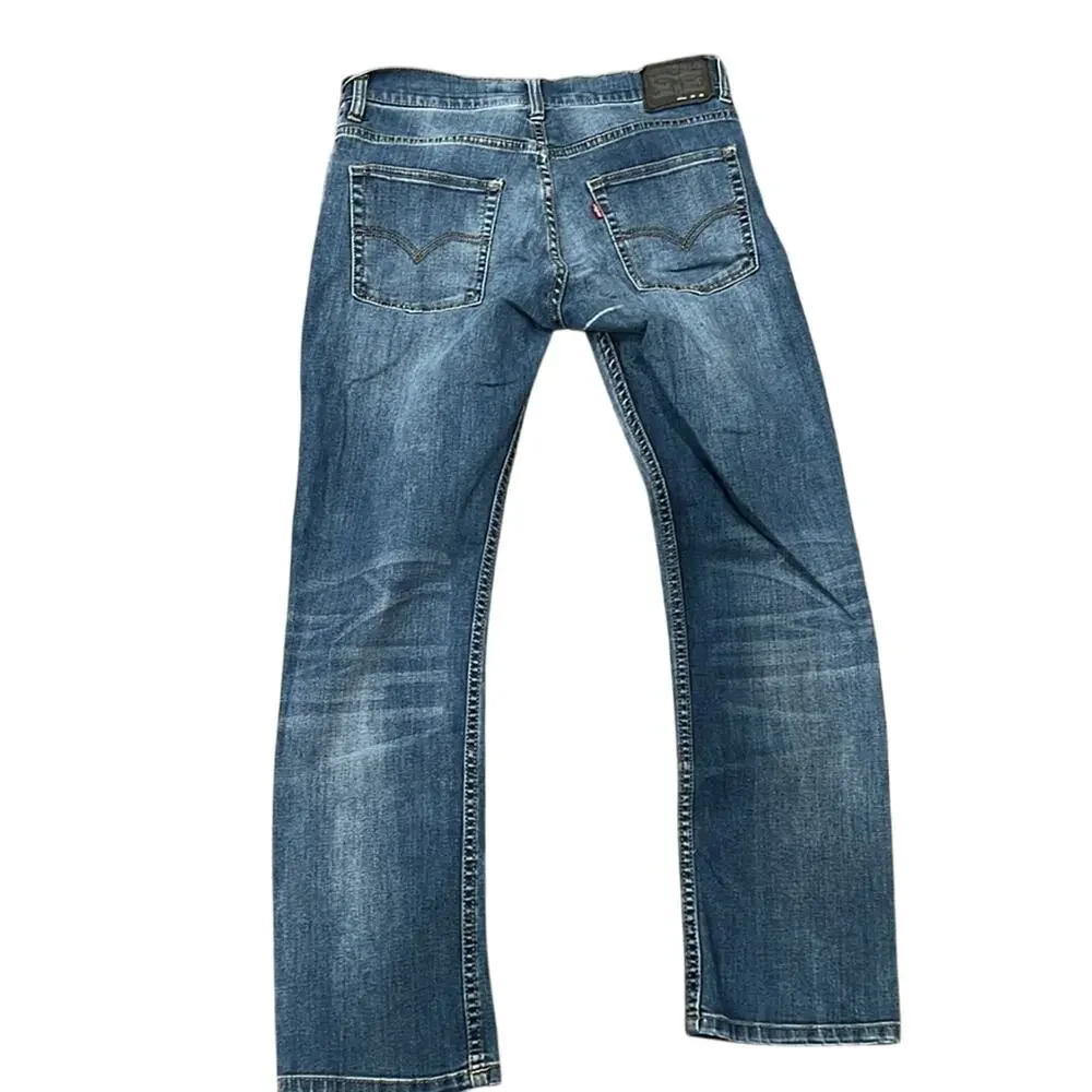 Levi's Boys' 511 Slim Fit Performance Big Boy Jeans Medium Wash Size 28x28